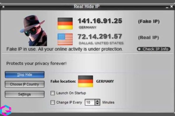 Phần mềm Fake IP