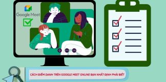 Cách điểm danh trên Google Meet học Online nhanh chóng