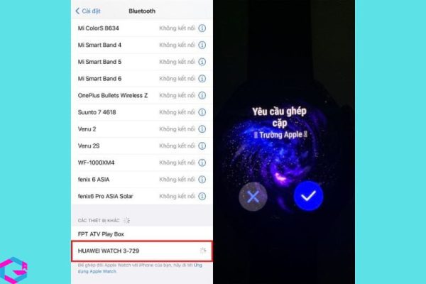 Cách kết nối Huawei Watch 3 với điện thoại