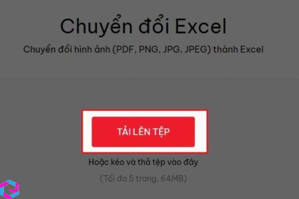 chuyển ảnh sang Excel