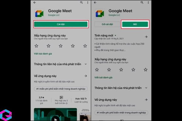 cách tải Google Meet trên điện thoại