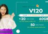 Cách đăng ký gói V120 Viettel có ngay 60GB Data và gọi miễn phí