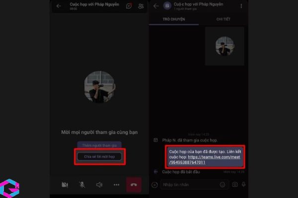 cách tạo cuộc họp trên microsoft team