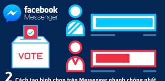 Hướng dẫn 2 cách tạo cuộc thăm dò ý kiến trên Messenger trên điện thoại, máy tính đầy đủ nhất