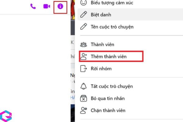 cách tạo nhóm trên Messenger 