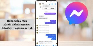 Hướng dẫn 7 cách xóa tin nhắn Messenger trên điện thoại và máy tính nhanh nhất