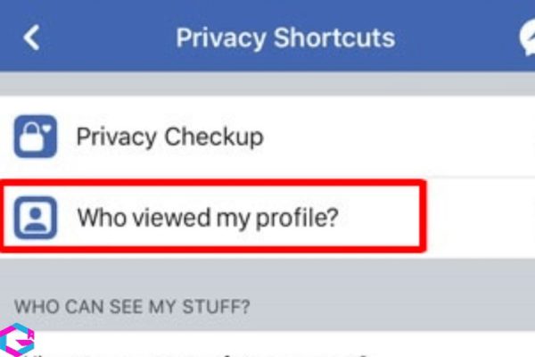 cách để biết ai vào Facebook của mình