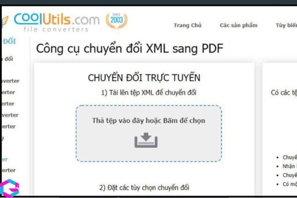 chuyển File XML sang PDF 