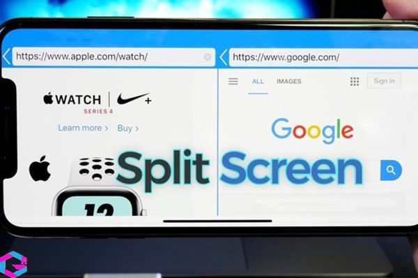 cách chia đôi màn hình iphone